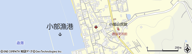 愛媛県今治市波方町小部周辺の地図