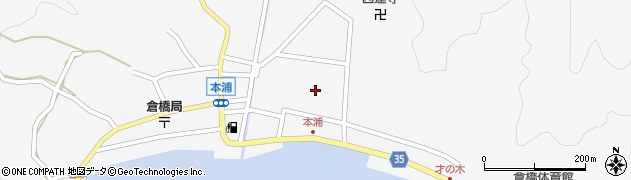 広島県呉市倉橋町松原周辺の地図