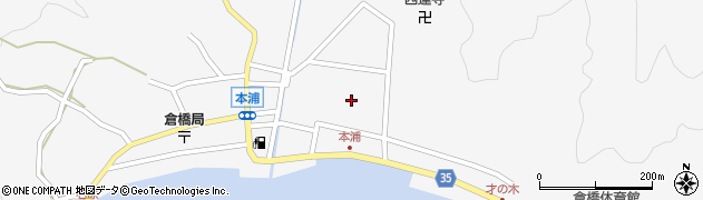 広島県呉市倉橋町（松原）周辺の地図