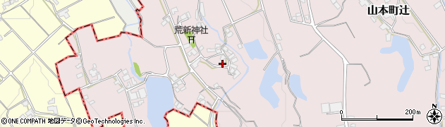 香川県三豊市山本町辻3914周辺の地図