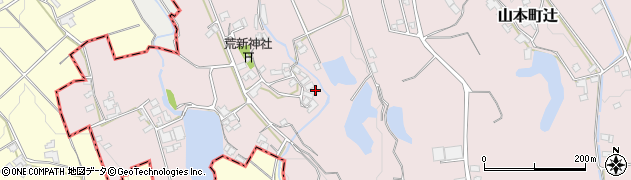香川県三豊市山本町辻3895周辺の地図