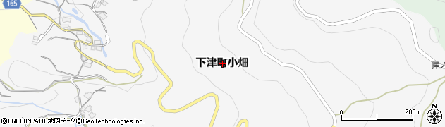 和歌山県海南市下津町小畑周辺の地図