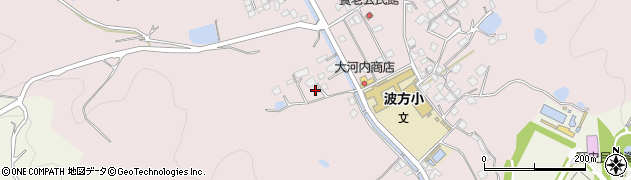 愛媛県今治市波方町養老797周辺の地図