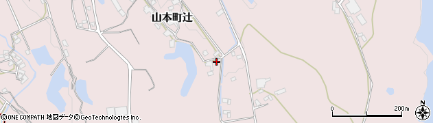 香川県三豊市山本町辻4283周辺の地図