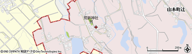 香川県三豊市山本町辻3920周辺の地図