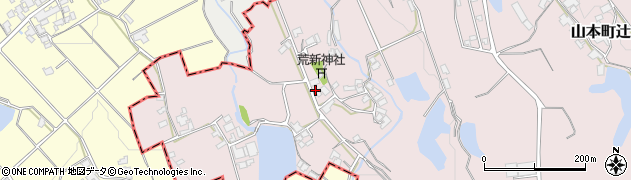 香川県三豊市山本町辻3947周辺の地図