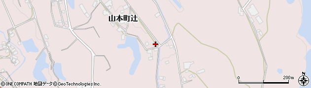 香川県三豊市山本町辻3587周辺の地図