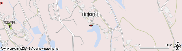 香川県三豊市山本町辻3647周辺の地図
