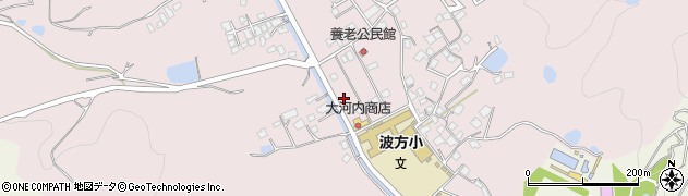 愛媛県今治市波方町養老820周辺の地図