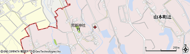 香川県三豊市山本町辻3841周辺の地図