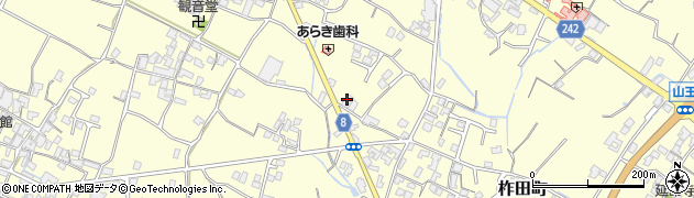 入江水道周辺の地図