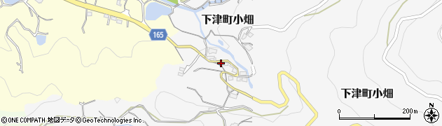 和歌山県海南市下津町小畑1158周辺の地図