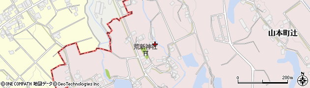 香川県三豊市山本町辻3889周辺の地図