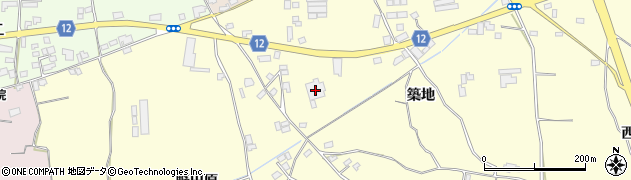 吉野リバーホール周辺の地図
