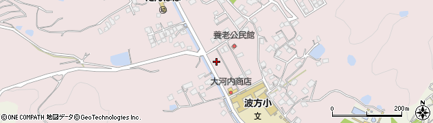 愛媛県今治市波方町養老824周辺の地図