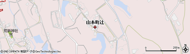 香川県三豊市山本町辻3644周辺の地図