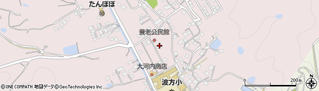 愛媛県今治市波方町養老817周辺の地図