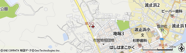 矢野商事株式会社　郷倉庫周辺の地図