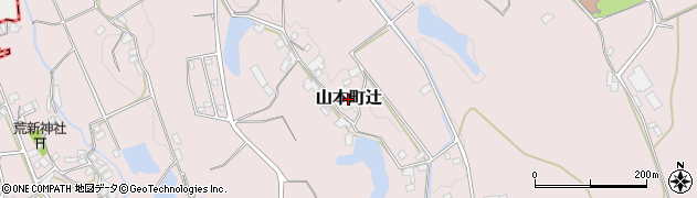 香川県三豊市山本町辻周辺の地図
