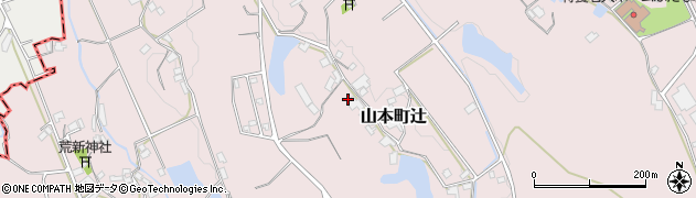 香川県三豊市山本町辻3691周辺の地図