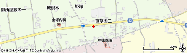 徳島県阿波市土成町吉田（姫塚）周辺の地図