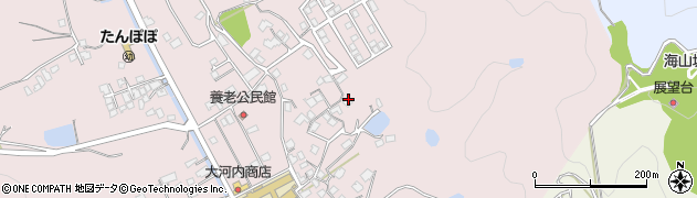 愛媛県今治市波方町養老886周辺の地図