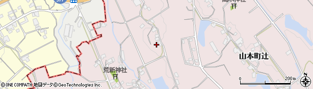 香川県三豊市山本町辻3830周辺の地図
