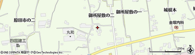 徳島県阿波市土成町吉田（御所屋敷の二）周辺の地図