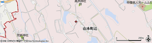 香川県三豊市山本町辻3696周辺の地図
