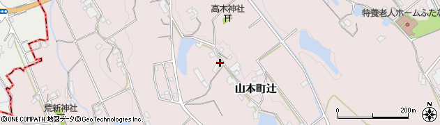 香川県三豊市山本町辻3698周辺の地図