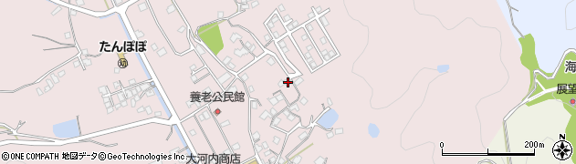 愛媛県今治市波方町養老866周辺の地図
