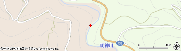 明神川周辺の地図