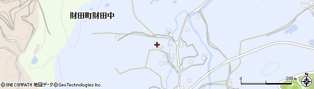 香川県三豊市財田町財田中968周辺の地図