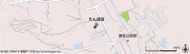 愛媛県今治市波方町養老764周辺の地図