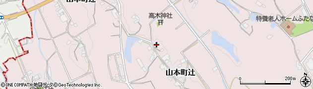 香川県三豊市山本町辻3713周辺の地図