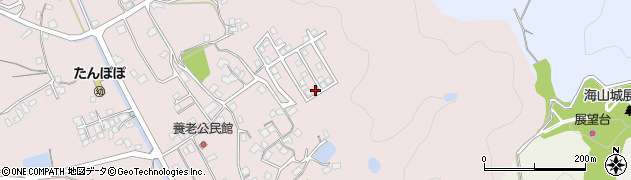 愛媛県今治市波方町養老868周辺の地図