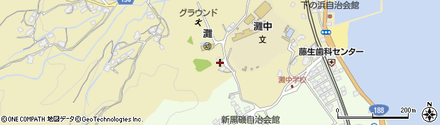 灘幼稚園周辺の地図