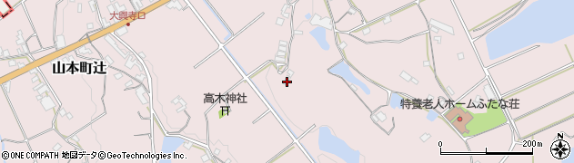 香川県三豊市山本町辻4406周辺の地図