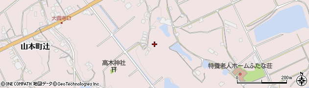 香川県三豊市山本町辻4409周辺の地図
