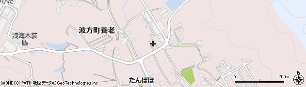 愛媛県今治市波方町養老457周辺の地図