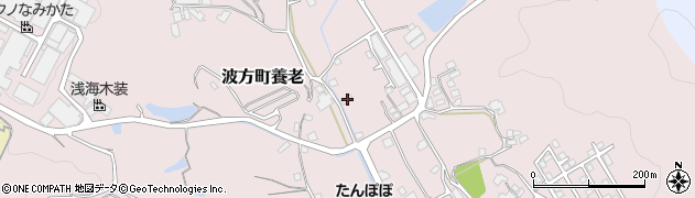 愛媛県今治市波方町養老464周辺の地図