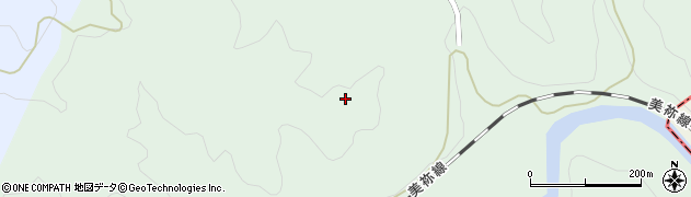 山口県美祢市東厚保町（川東奥畑）周辺の地図