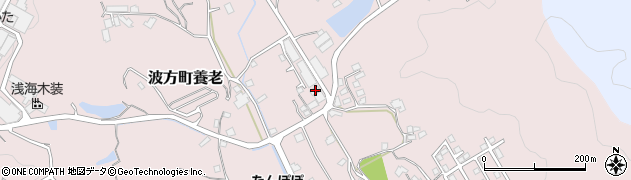 愛媛県今治市波方町養老459周辺の地図