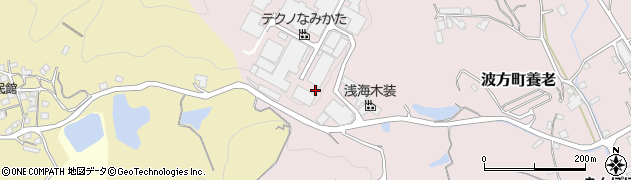 愛媛県今治市波方町養老738周辺の地図