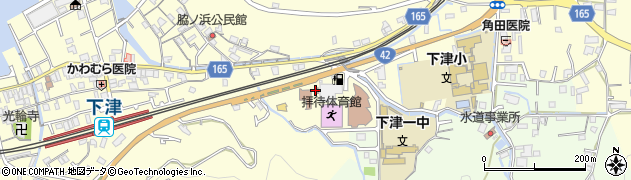海南警察署　下津交番周辺の地図