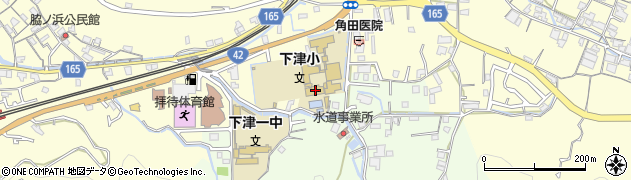 海南市立　下津幼稚園周辺の地図