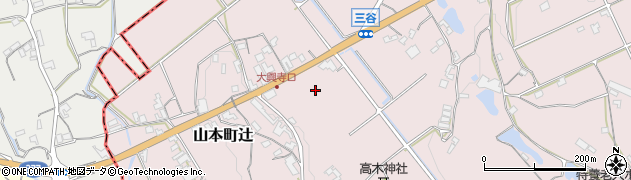 香川県三豊市山本町辻3504周辺の地図