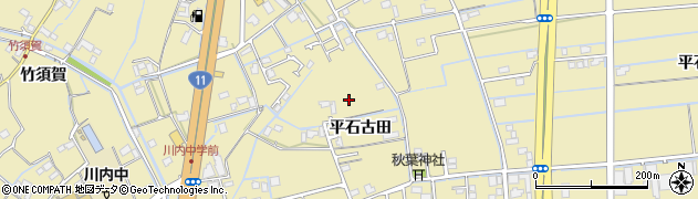 徳島県徳島市川内町周辺の地図