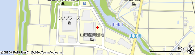 カナフレックスインダストリー株式会社　四国工場周辺の地図