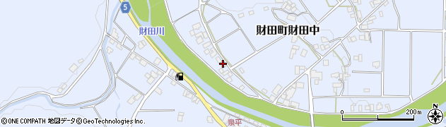 香川県三豊市財田町財田中4185周辺の地図